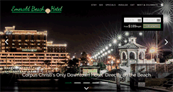 Desktop Screenshot of hotelemeraldbeach.com